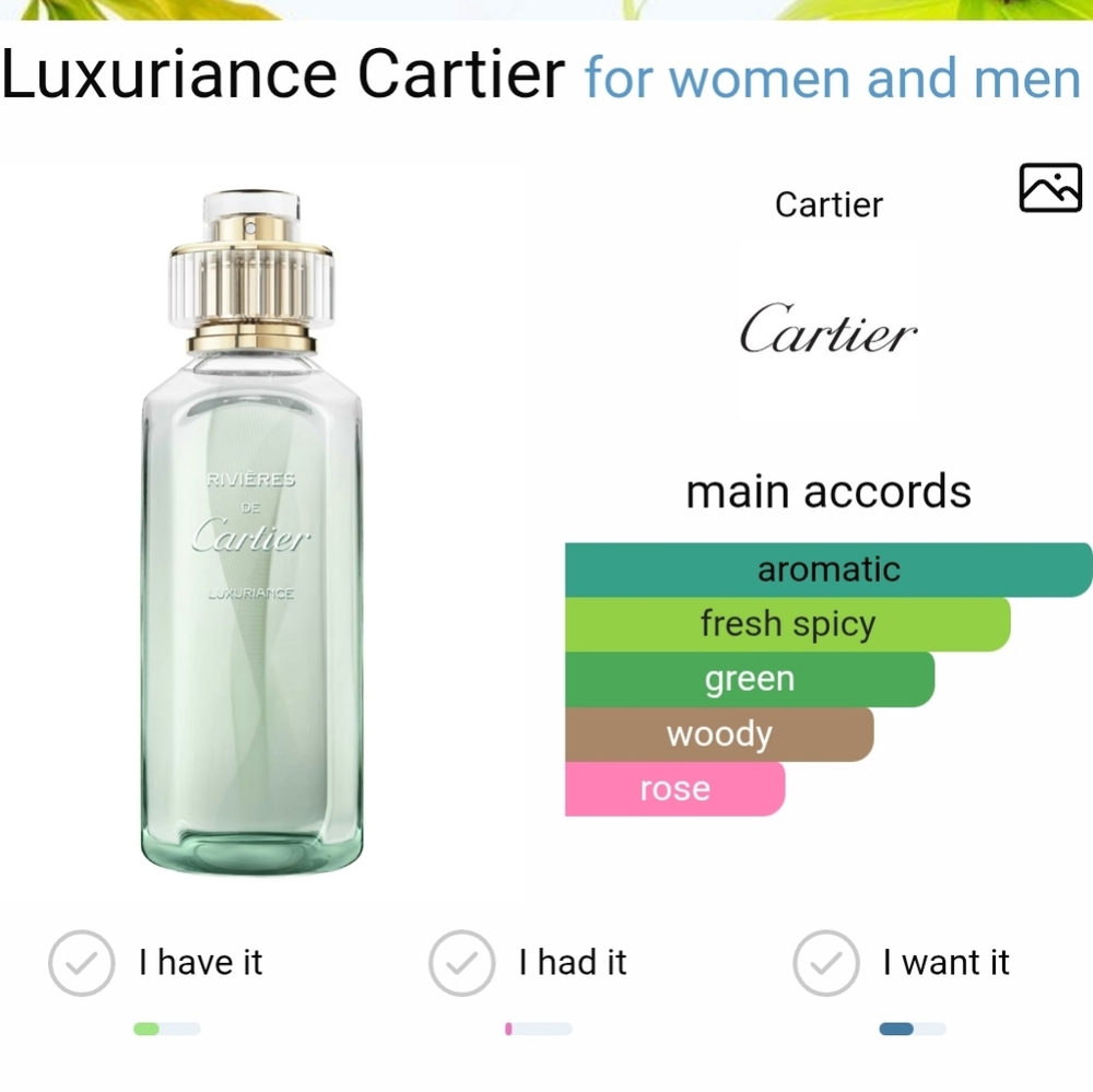 Rivieres De Cartier Luxuriance  Eau De Toillette
